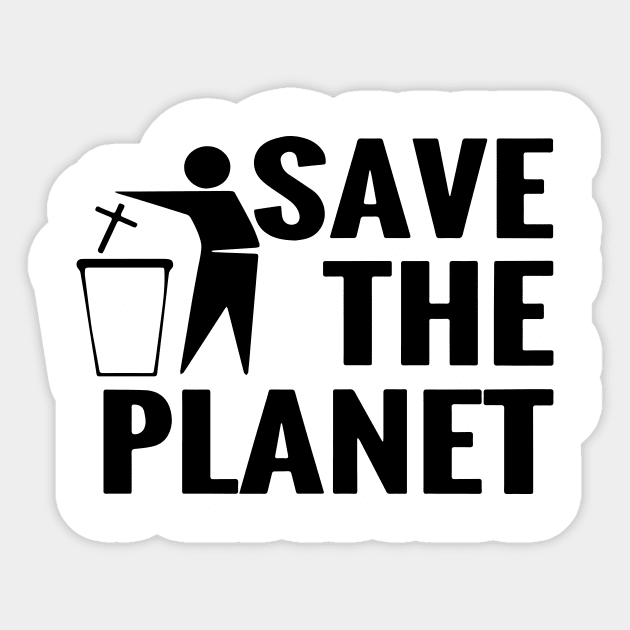 Save The Planet Atheist Funny Atheism Tee Gift For Atheist Agnostic Atheist Gift Atheist Sticker by huepham613